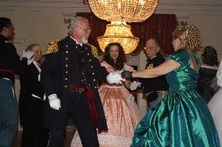 Colonel enjoys a dance 